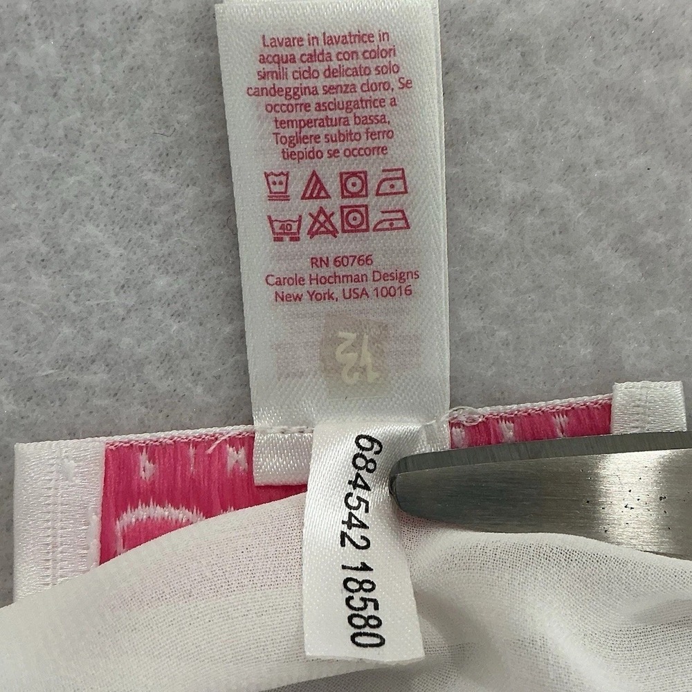 Oscar De La Renta Sheer White Bridal Wrap Size Large 90's Lingerie Robe Boudoir - Picture 12 of 15